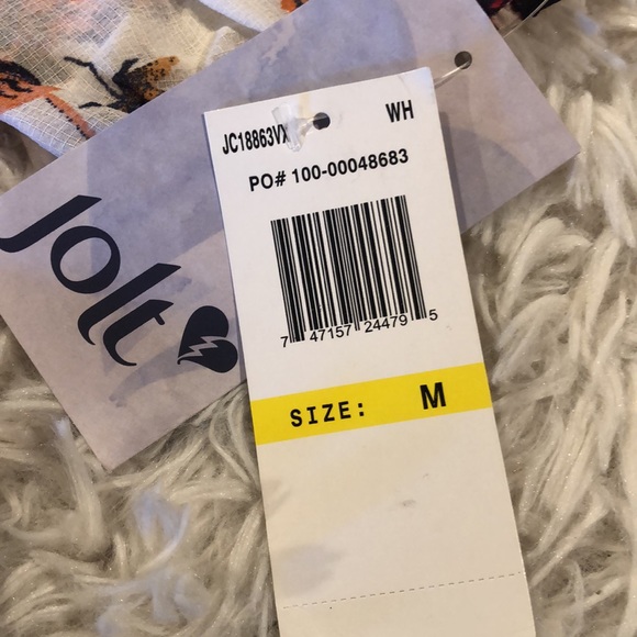 NWT Jolt beautiful top, cold shoulder - Picture 14 of 14